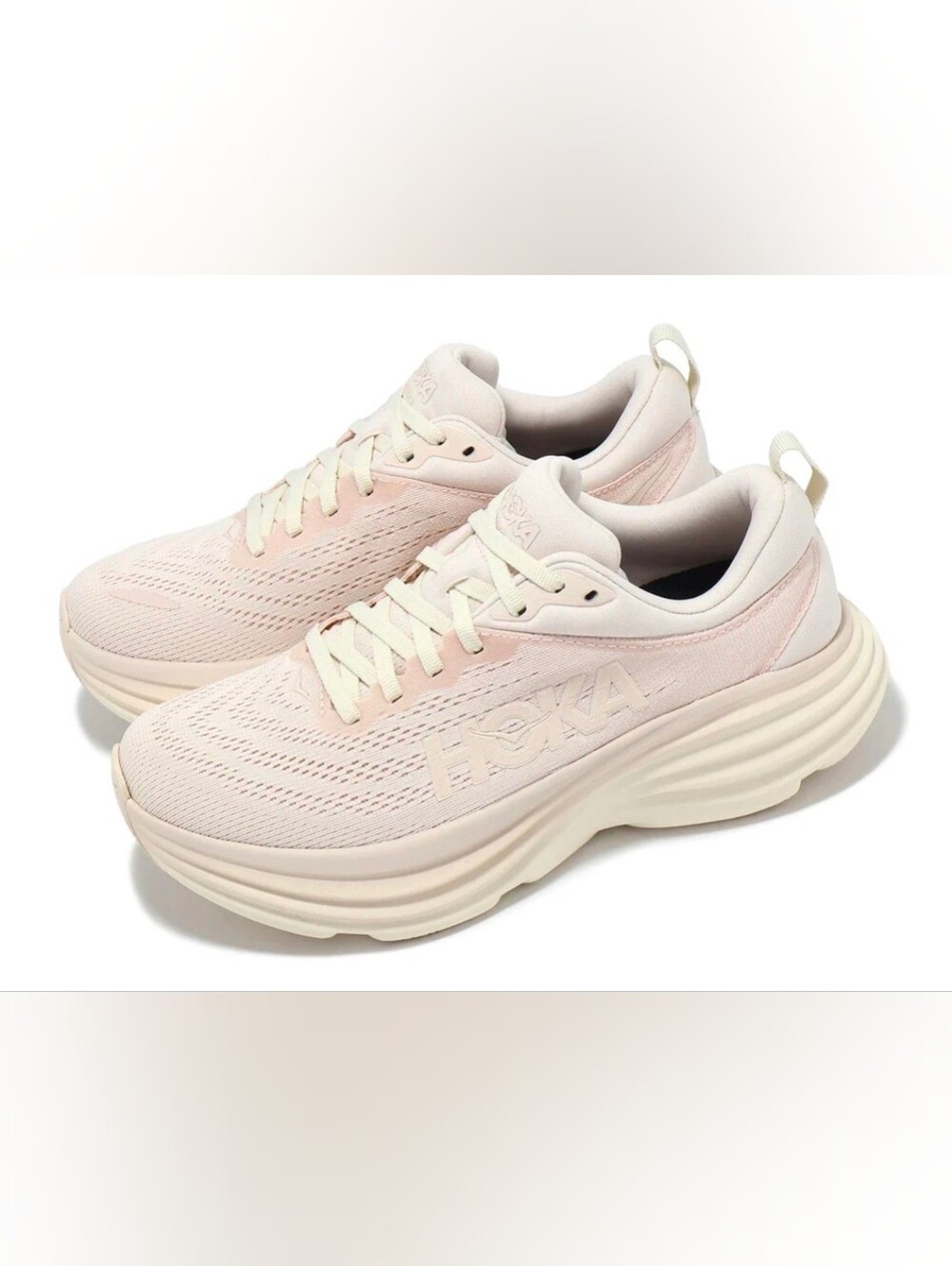 Hoka Bondi 8 Women's Cosmic Pearl Size 10B